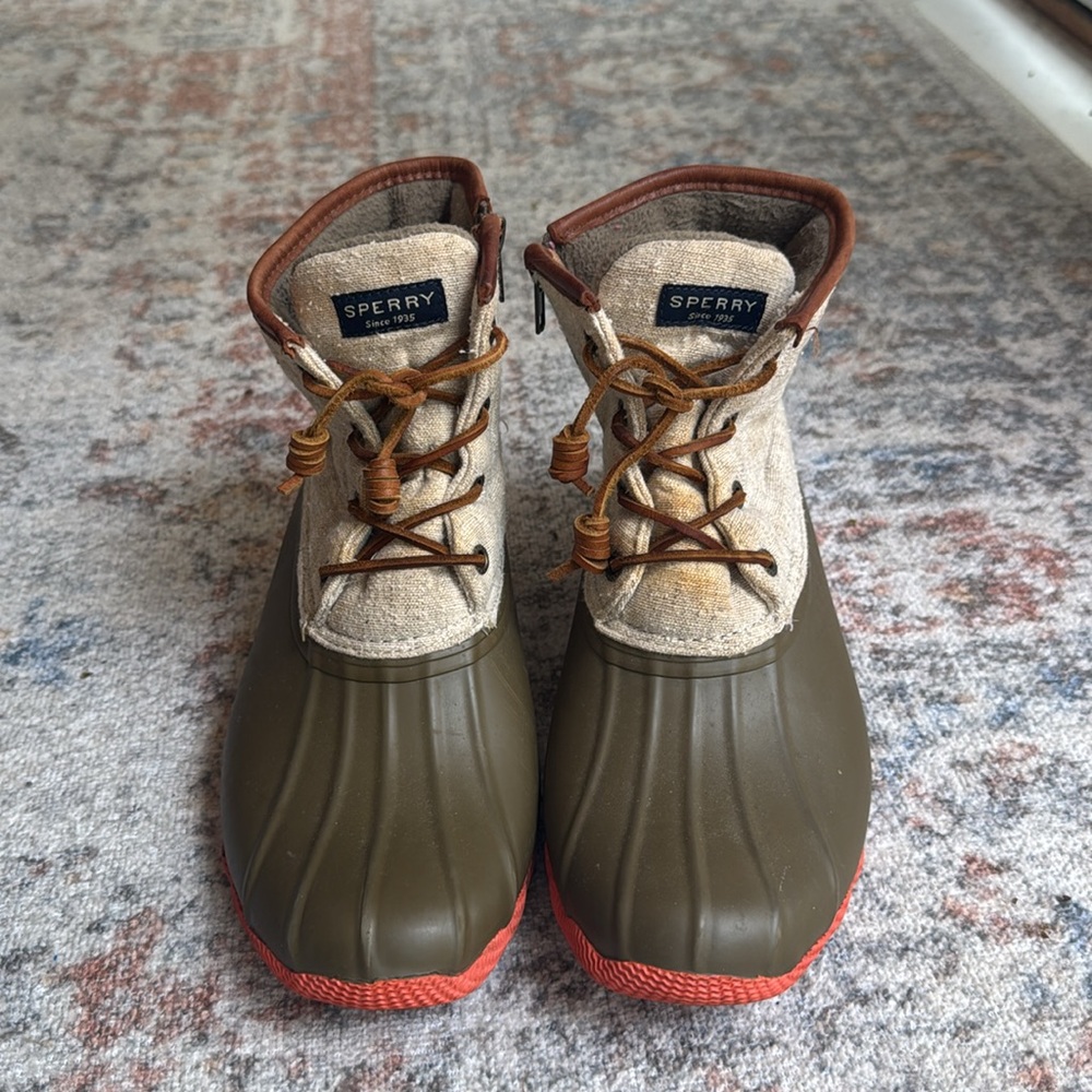 Sperry Waterproof Rain Duck Boots